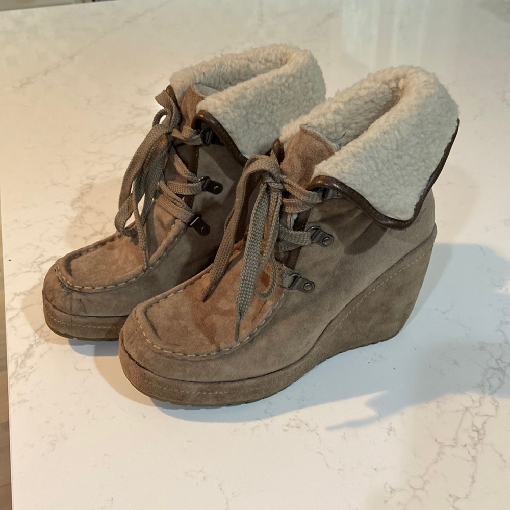 Rocket Dog wedge boots